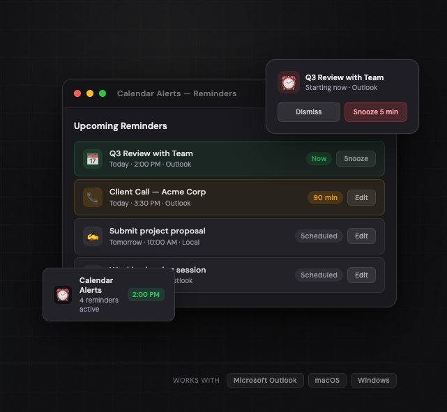 Persist App Screenshot